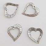 Breloques Cœur N°13 02 Argent