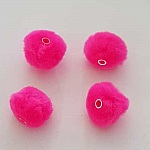 Pompon Rond Fushia N°11