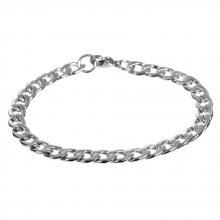 Armband N°03 in 304 roestvrij staal, 21 cm
