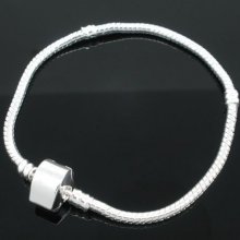 Europese slangenketting armband 3 mm gemagnetiseerd van 17 tot 23 cm