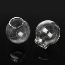 Glazen bollen bol 01 35 mm 5 stuks om te vullen