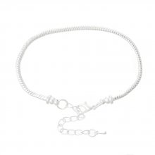 Europese karabijnhaak armband 20cm