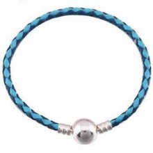 Europese gevlochten armband Clip 01 19cm