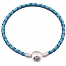Europese gevlochten armband Clip 01 21cm