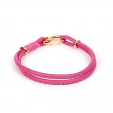 Europese Dubbele Uni Armband Fushia