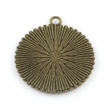 20 x 25mm bronzen cabochon houders, cabochon hangers 31AB
