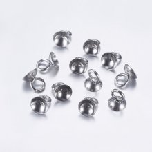 5 Ronde glazen schaal voor ballen N°01.