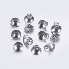 5 Ronde glazen schaal voor ballen N°02.