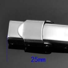Klauwklem voor leer 08 mm breed