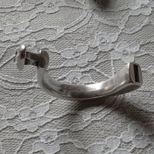 Halve armband in Zamak 10 mm x 2,5 mm