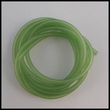 1 meter Pvc Holle Koord 3 mm Lichtgroen
