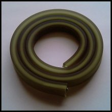 0,50 Cm PVC holle rechthoek Olijfgroen