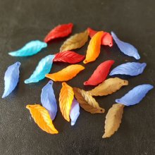 20 geassorteerde bamboe bladeren