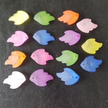 15 Geassorteerde Lucite Vissen