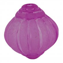 Parel Lucite Lampwork Gestreept Amethist