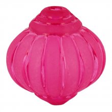 Parel Lucite Lampion Vorm Gestreept Fushia