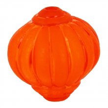 Parel Lucite Lampion Vorm Gestreept Oranje