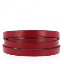 Plat kalfsleer 10 mm glad per 20 cm