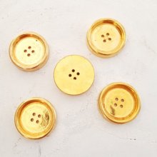 29mm Gouden knoop nr. 07 Rond