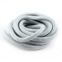 40 cm klimtouw rond 10 mm Zilver