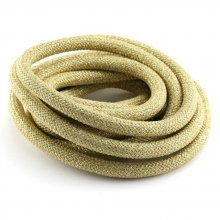 40 cm klimtouw rond 10 mm goud