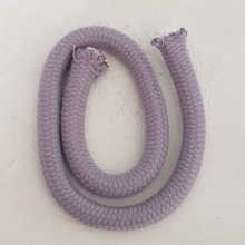40 cm klimtouw rond 10 mm Grijs