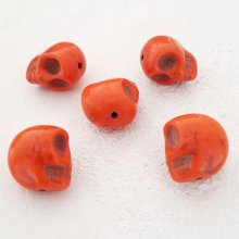 Kavel 05 Getinte Howliet Schedels 18 mm