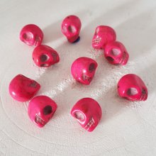 Kavel 15 Howliet Getinte Schedels 18 mm