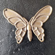 Bronzen vlinder filigraan stempel N°07