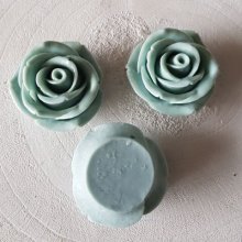 Synthetische bloem N°02-02 donkergrijs