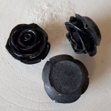 Synthetische bloem nr. 02-08 zwart