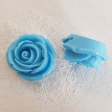 Synthetische bloem N°03-15 hemelsblauw