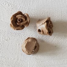Bloemtegel 15 mm N°01-04 Bruin