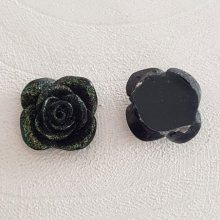 Synthetische bloem 20 mm N°05-03 Zwart