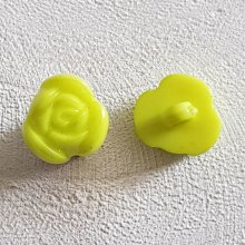 Knoop fantasie, kinderen, baby's Bloemenpatroon N°01-07 Groen 02