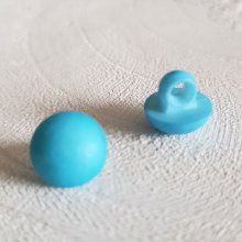 Fantasieknopen voor kinderen en baby's Halfbolpatroon N°04-01 Blauw