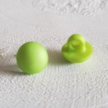 Fantasieknopen voor kinderen en baby's Halfbolpatroon N°04-02 Groen