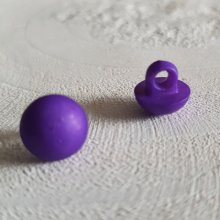 Fantasieknopen voor kinderen en baby's Halfbolpatroon N°04-08 Paars