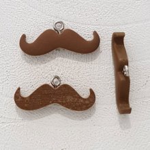 Hanger Moustache N°09 Lichtbruin