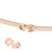 5 mm Zamak doorvoer N°01 Doré Rosé