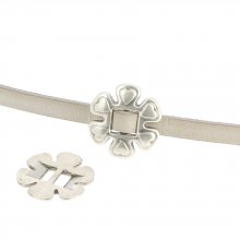 Doorgang 06 mm in Zamak N°05 Zilver