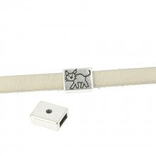 Doorgang 06 mm in Zamak N°34 Zilver