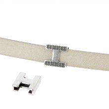 10 mm Zamak Passage N°17 Zilver