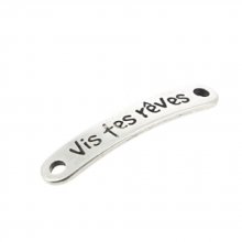 03 mm Zamak connector N°02 Zilver