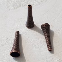 Spiraalvormige kegelbeker N°01 X 2 stuks koper.