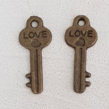 Sleutelhanger N°17 Brons