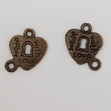 Bedel hangslot N°10 Koper