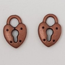 Bedel hangslot N°12 Koper