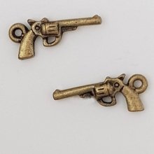 Bedel revolver pistool N°01 Brons