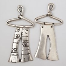 Broek Charm N°01 in Zamak